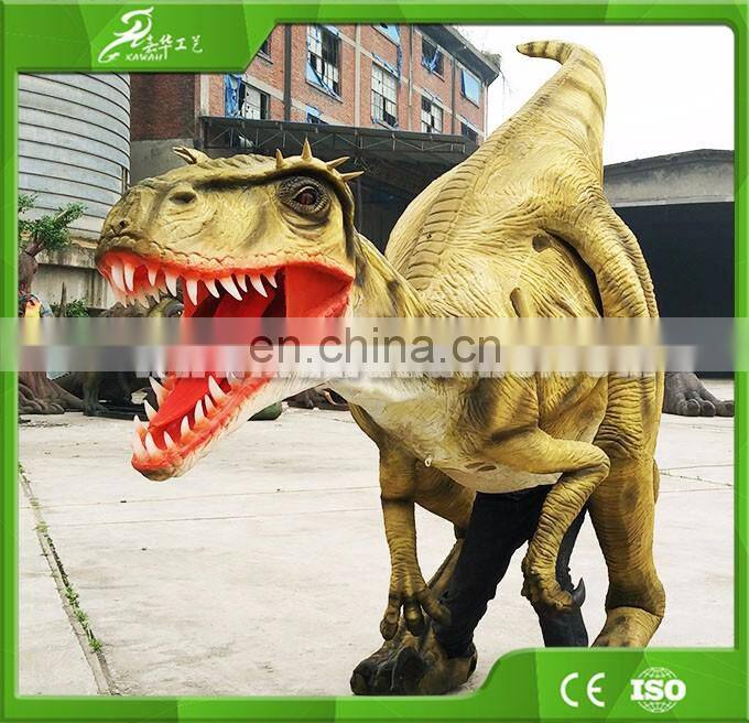 KAWAH Playground Equipment Robotic Realistic Riding a Dinosaur Costume