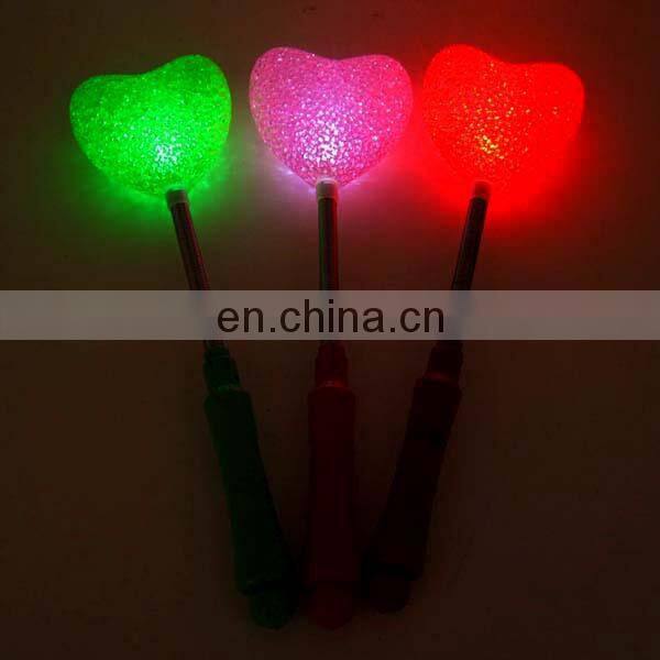 Most popular battery operated heart and star led Christmas light stick HC92896