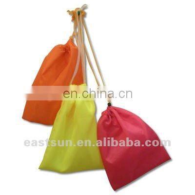cheap custom nylon drawstring bags