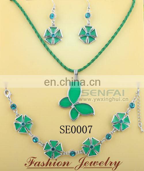 Wholesale costume jewelry lead and nickel safe alloy wedding jewelry for brides