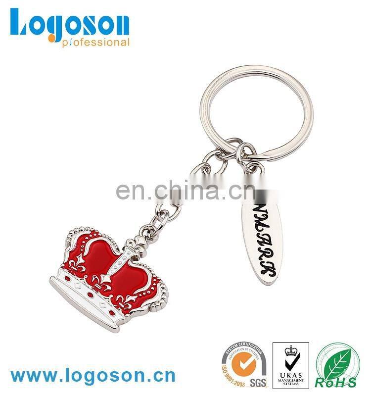 China wholesales souvenir metal key pendans keychain