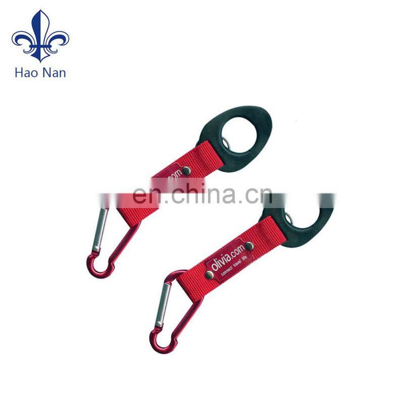 Novelty products carabiner keychains strap key carabiner with strap