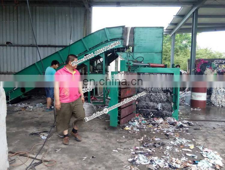 Hydraulic baler for waste Pet Waste Paper Packer For Sale