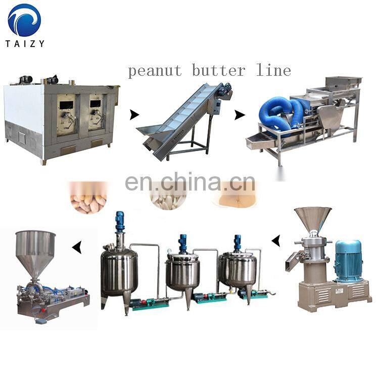 small scale peanut butter production plant machinery for peanut butter press machine