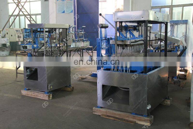 Commercial Hot Sale Semi Automatic Sugar Wafer Pizza Cone Making Equipment Ice Cream Cone Machine