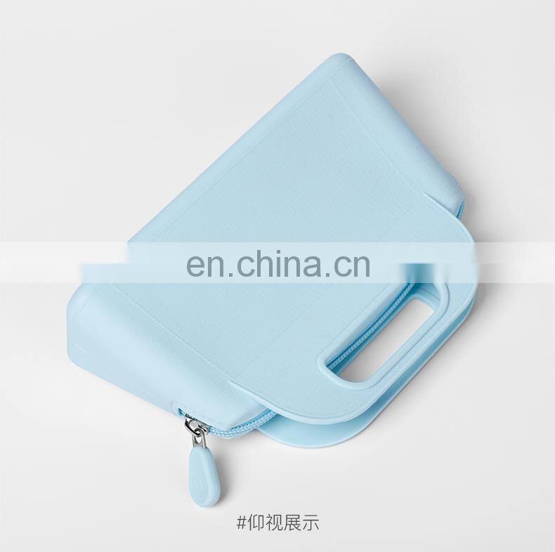 OEM Women Clutch Party Purse Handbags Wholesale Waterproof Silicone Rubber Zipper Wallet