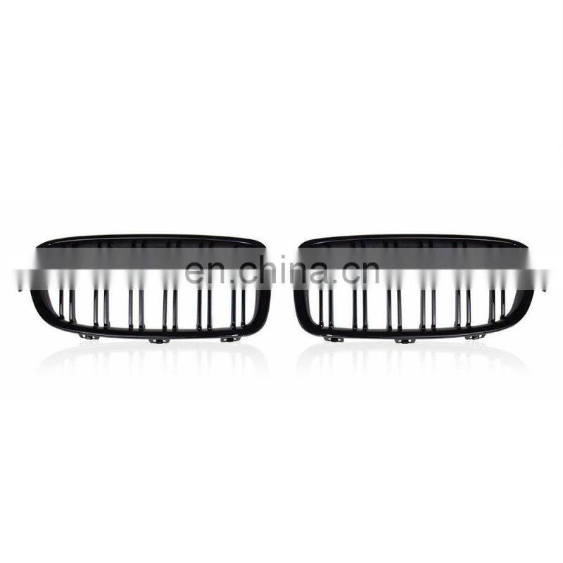 Twin FIns Front Kindey for BMW f30 Grille Grill color Gloss Black Grille For BMW F30 F31 2012 Up 3 Series 320i 328i 335i 335i