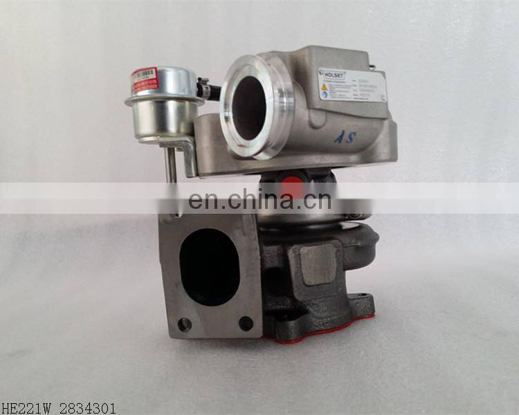 HE221W turbocharger for Cummins turbo 2834301 W1506149502A