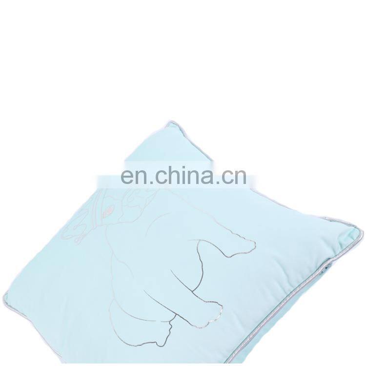 Cute funny 18*18 inch French bulldog gift Ideas household pillowcase zippered velvet pillow /cushion