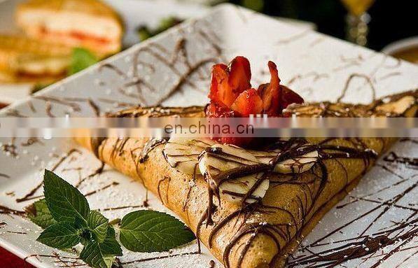 electric double head crepe pancake baking machine crepe making machine crepe maker with Ce