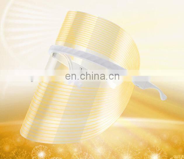 3 Color Led Therapy Facial Mask For Skin Photon Rejuvenation