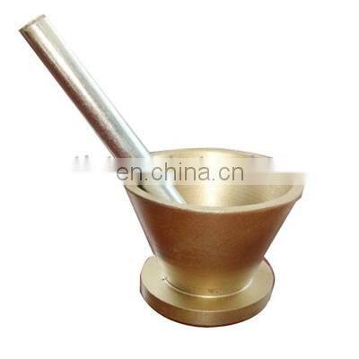 Asphalt sand absorption cone and tamper