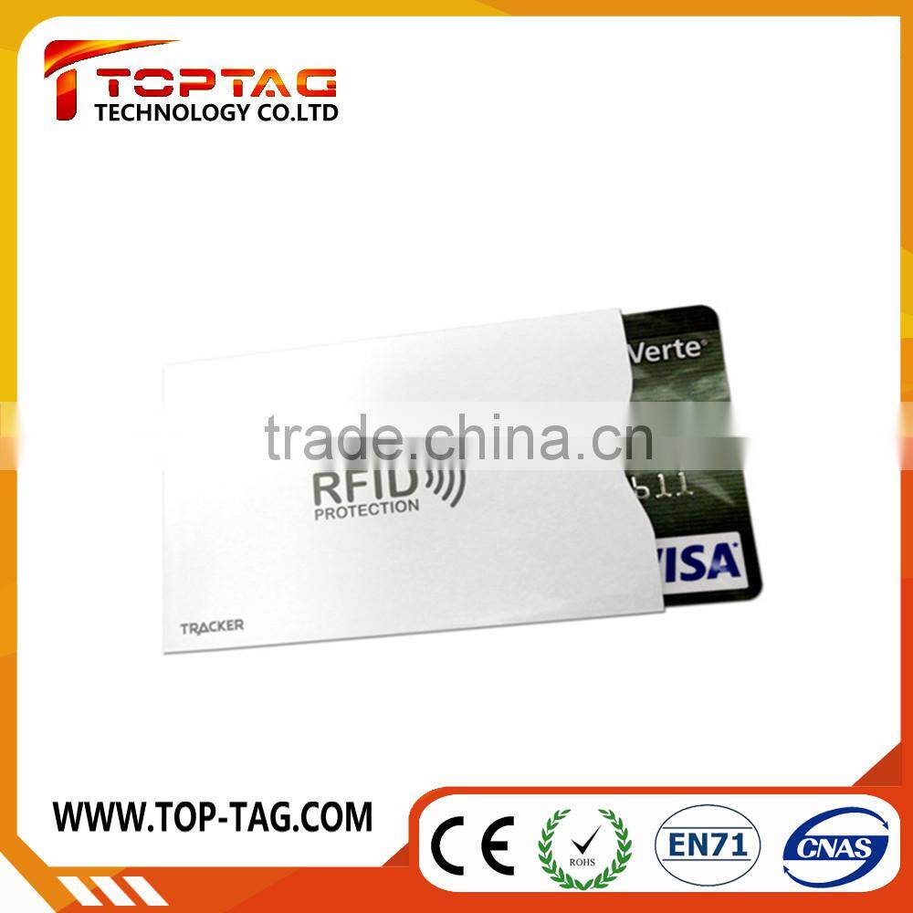 RFID Blocking card Sleeve - IC card / bank card protector
