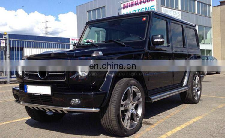 W463 front guard under the car fit for MB G-class W463 G500 G550 G55 front bumper guard below the bumper stainless steel