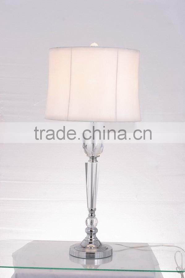 elegant crystal table lamp