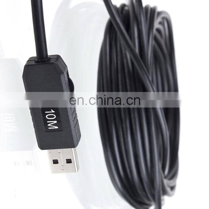 Medical 10M USB Micro Endoscope Pipe Inspection Camera with 4 White LED Light