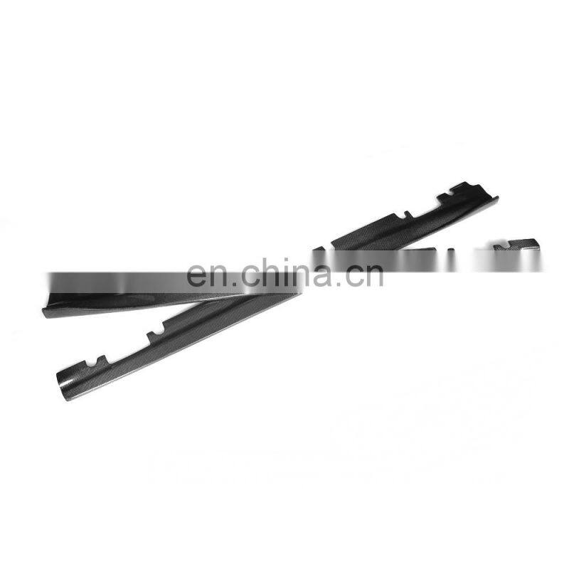 CLA Carbon Fiber Auto Car Side Skirts for Mercedes C117 CLA Class CLA250 14-15