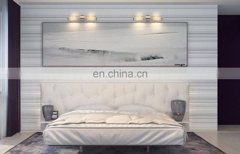 Golden Finishing Sconce Glass Tube Brass Wall Lamp