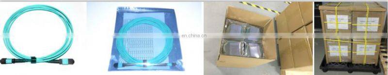 8 12 24 cores single mode Multimode fiber optic cable MTP MPO connector