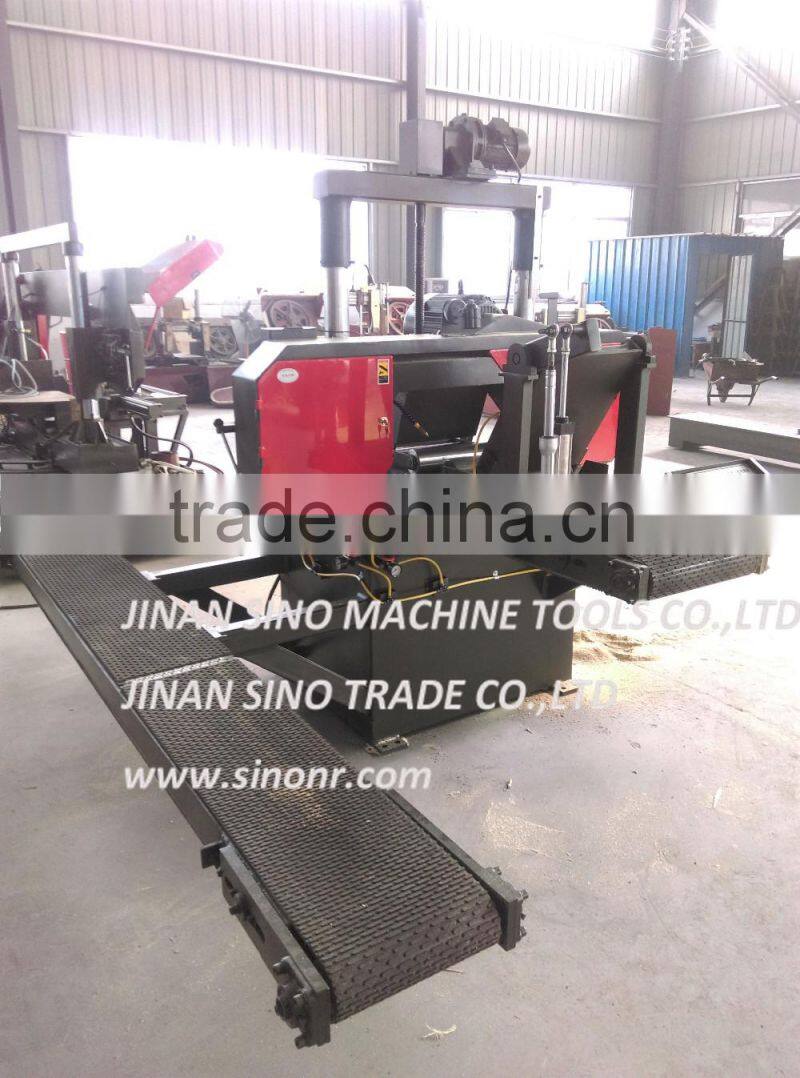 Vertical Wood Cutting Band Saw for Bed