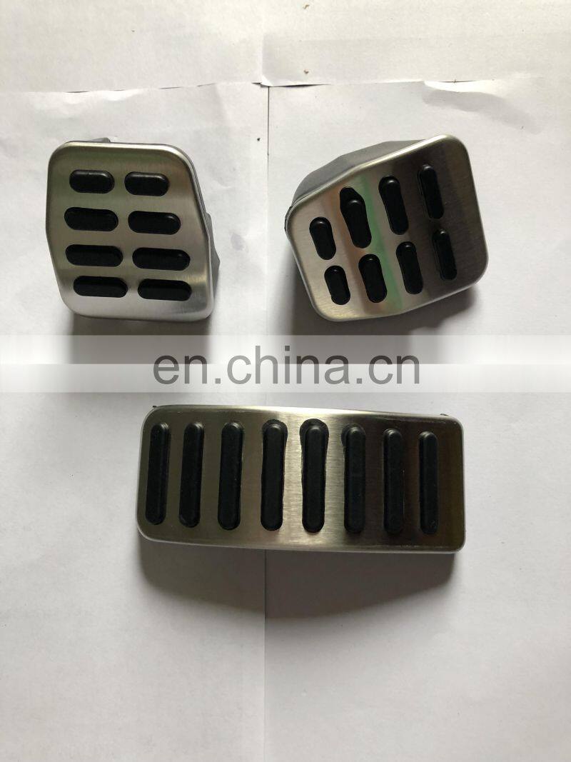 No Drilling Car Rubber Brake Gas Pedal Pad for Skoda