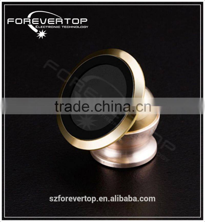 Mini 360 Degree Rotation phone car hold cellphone phone holder Magnetic 360 degrees turn around Car Mobile Mount Car