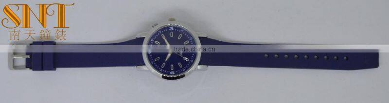 Cool watch with navy texture dial ,hot selling promotion quartz watch