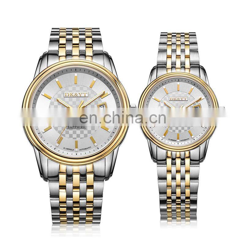 Luxury automatic watch set classic business watch with 10 ATM water resistant