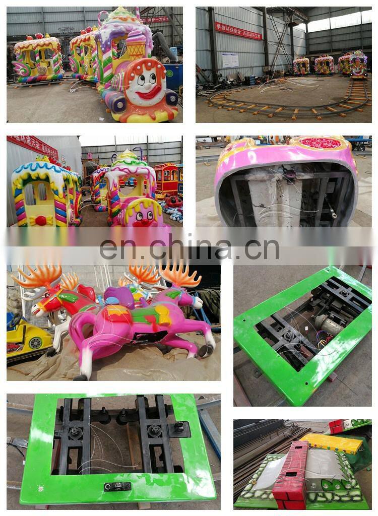 adult rides train set on tracks Electric Mini Indoor Train With Track to Ride For Sale