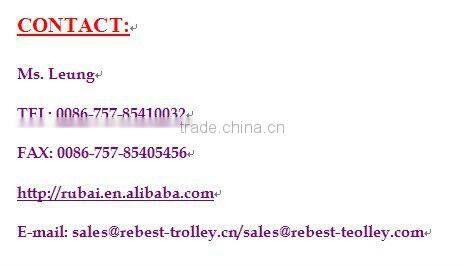 Insulated safe shopping trolley(RHB-110C)