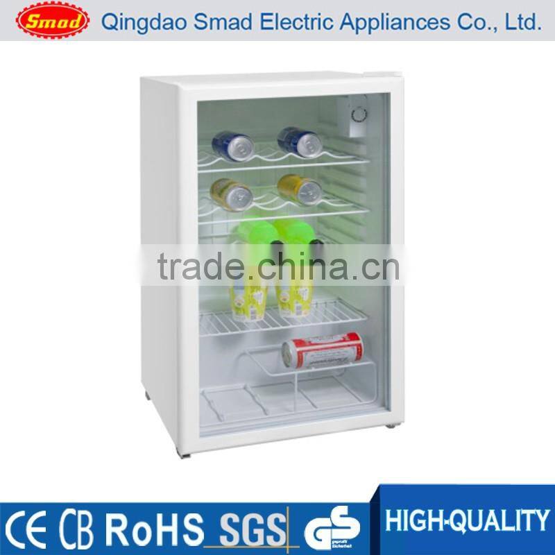 Counter top supermarket mini upright display showcase refrigerator price