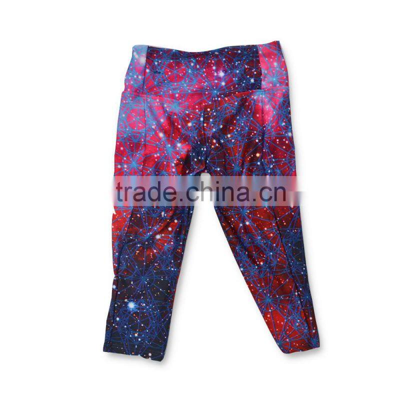 Hot selling without MOQ custom sublimation leggings