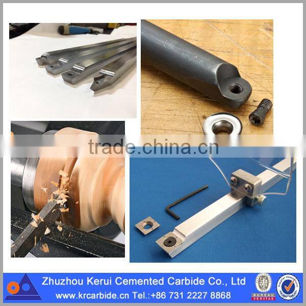 Tungsten carbide round insert RCGT for wood, aluminum and non ferrous material lathe