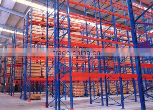 Foshan JIEBAO foldable furniture warehouse rack with plasitc pallet JB-10