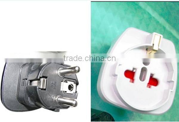 USA to Schuko Eu Germany AC Power Plug Adaptors with CE certification