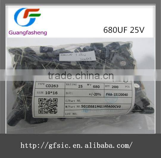 (hot sale)680UF 25V