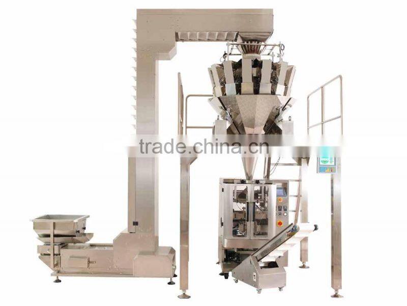 Pre-made pouch filling sealing machine for ranule, premade pouch packing machine, premade bag packing machine