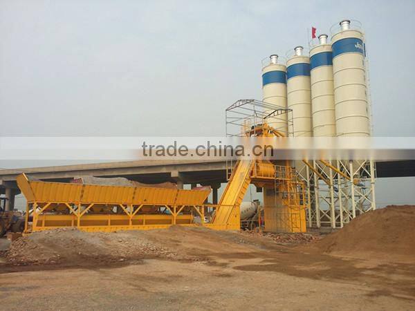 High Mixing Efficiency Concrete Mixer Plant Station for Sale