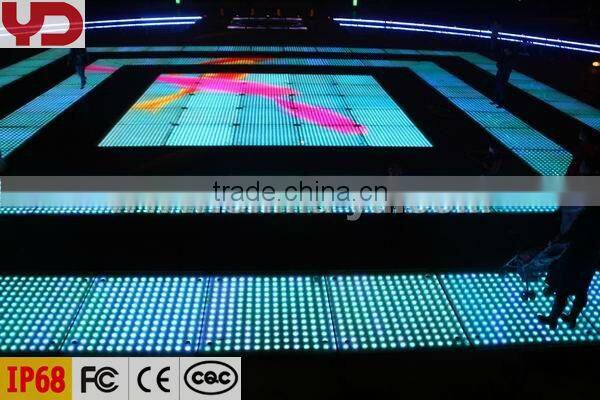 Weatherproof square ground led ceiling light