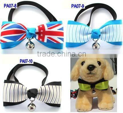 Adjustable Fashion Dog Cat Bow Tie Pet Collar Perfect for Party Accessories