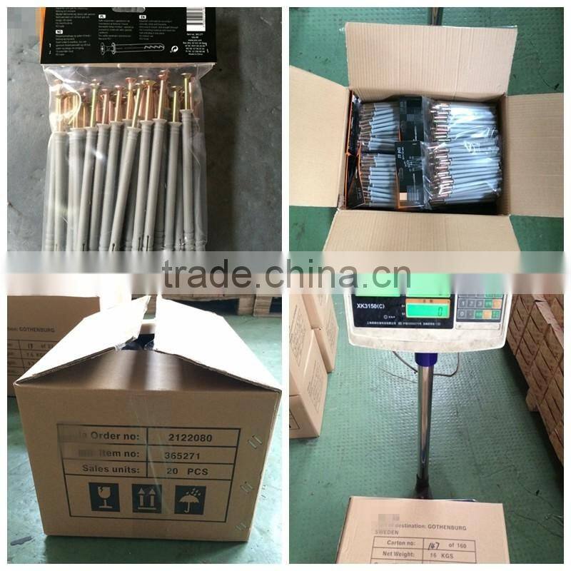 6*60 nylon nail in plug anchor tappets