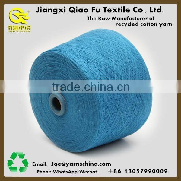 CVC/TC recycled cotton yarn for glove