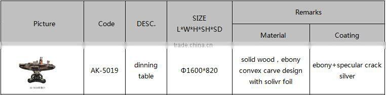 AK-5019 Alibaba China Supplier Second Hand Dining Table And Chairs