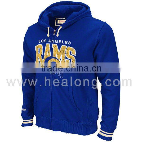 Professional manufacturer zip hoodie sweatshirt