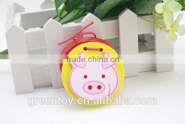 baby musical toys wooden castanets toy