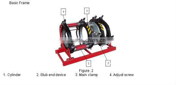 SHD315 PE pipe butt welding machine