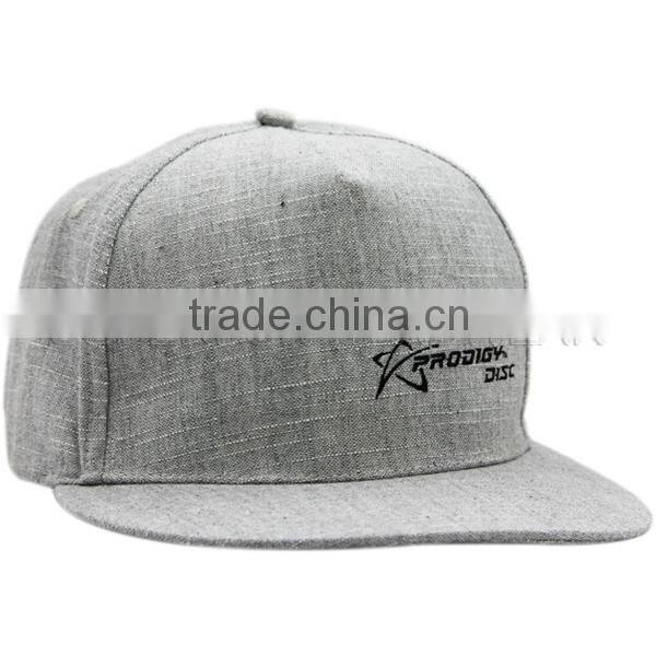 new product 5 panel flat brim hip hop cap
