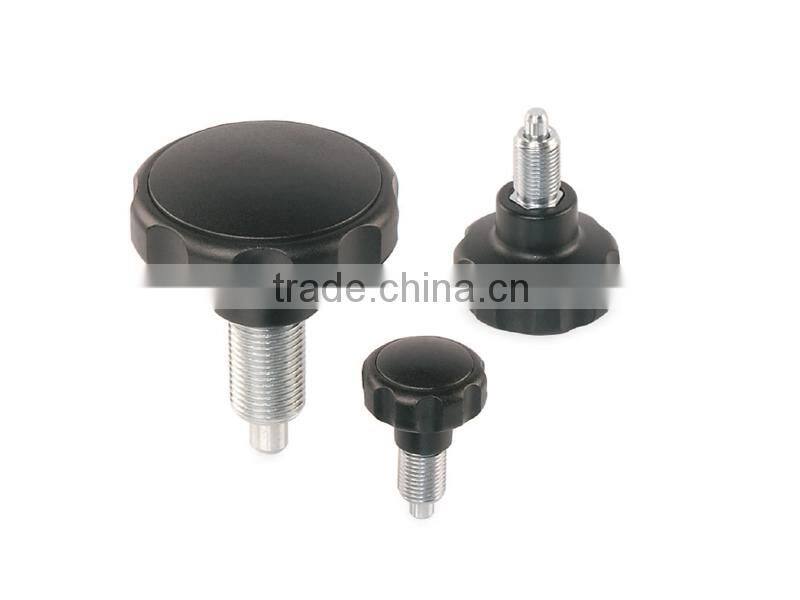 Steel Index Plunger with stop BK29.0003