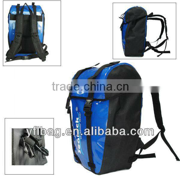 pvc bag to be waterproof backpack for outdoor gear