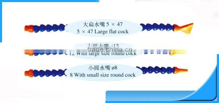 Adjustable plastic cooling tube with magnetic base